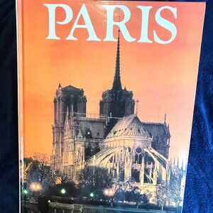 Paris France Coffee Table Book Photographs 1991 Edition French History Culture